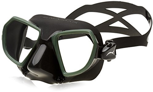 SALVIMAR Noah Tauchmaske, Noah, schwarz/grün