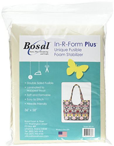 Bosal IN-R-Form, beidseitig aufbügelbar Kurzwaren, Polyester, Weiß, 147 x 91 x 0,5 cm, 1 Einheiten