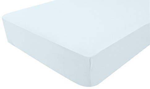 poyetmotte Spannbetttuch, 70 x 140 cm, hellblau