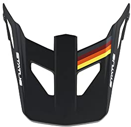 100 Percent Jungen 100 Prozent Kramer Status Kinder MTB Helm Peak, Black, Einheitsgröße
