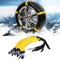Schneeketten Universal, Anfahrhilfe 10Pcs Reifenkette Auto Snow Chains Anti Skid Nail Auto Snow Tire Ketten für Auto SUV LKW mit 185-225mm Reifen Breite