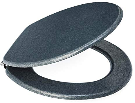 Blue Canyon TS220 Hampton Toilet Seat, Grey