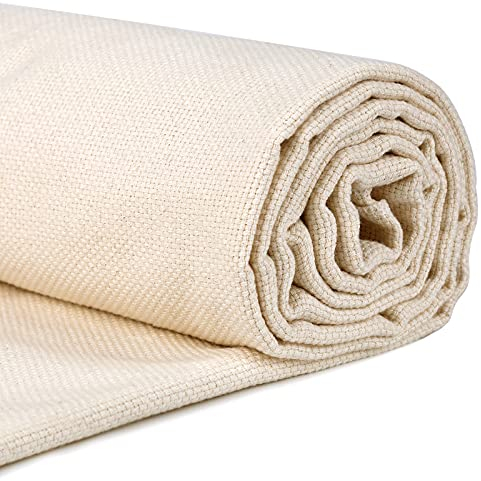 LUTER 150 x 150 cm Nähstoff aus Leinen, Mönchstoff, für Stanznadel, Teppichnadel und Klemmnadel