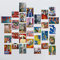 EDENMS Henri Matisse Kunstpostkarten, berühmte Malerei, abstrakte Kunst, Postkarten, Großpackung (30 Stück), Vintage-Fotocollage-Set, Postkarten, Poster für Schüler, Lehrer, Dankeskarten