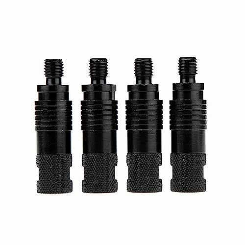 Steinn 4 Stück Karpfenangeln Pod Schnellverschluss Stecker Quick Release Connector Karpfen Angelrute Pod Bank Sticks und Bissanzeiger kompatible Rod Pod
