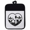 'Veg Heart' Pot Holder/Oven Mitt (PH00006785)