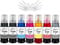 LCL GI53 GI-53 Ink Cartridges Compatible with Canon Pixma GI53 GI-53 Ink Bottle Multipack for Pixma G650 G550 (7-Pack, 2Black/Cyan/Magenta/Yellow/Red/Grey)