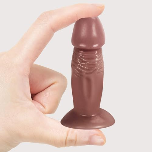 Consolador Pene para Mujeres Juguete Sexual Consolador Realista con Ventosa Fuerte, Consoladores Clásicos de 10 cm Estimulan el Pene Consolador Anal Punto G Juguete Sexual para Parejas y Hombres Princ