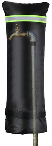 Qikam Housses de robinet d'extérieur pour l'hiver - Couvercles de robinet extérieurs universels pour la protection contre le gel hivernal avec bandes de sécurité réfléchissantes,Couvercle d'hiver pour