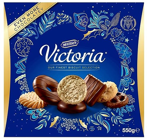 McVitie's Classic Traditional Biscuits DIgestives, Hobnobs (Luxury Victoria Selection 6 x 550g Boxes)