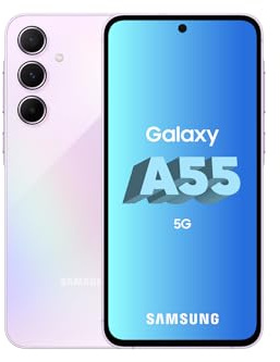 Samsung GALAXY A55 5G SM-A556B 256 GB AWESOME LILAC (Ricondizionato)