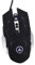 Tofficu Souris de Jeu Filaire USB Rétroéclairée Silencieuse Anti-Transpiration pour Ordinateur Portable Confortable Noir