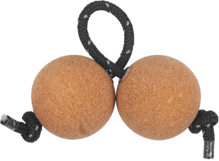FUNOMOCYA Strumento Percussione Uova Musicali in Sughero Resistente e Sicuro Gioco Interattivo per Sviluppo Udito e Coordinazione Portatile