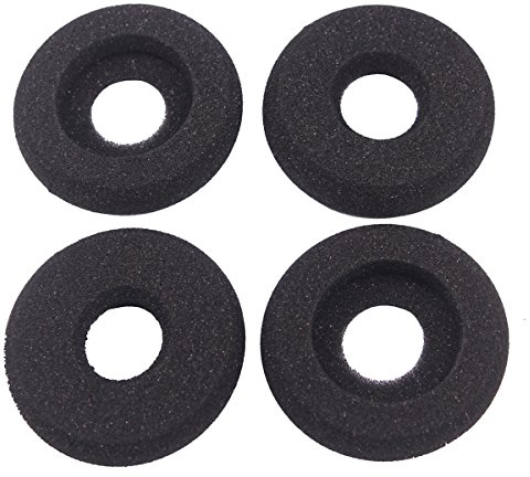 Conambo Ohrpolster Schaumstoff Donut Ersatz für Plantronics Supra Plus Encore und die meisten Standard Größe Büro Telefon Headsets H251 h251 N H261 h261 N H351 h351 N H361 h361 N (4 Stück) (bec-dn4)