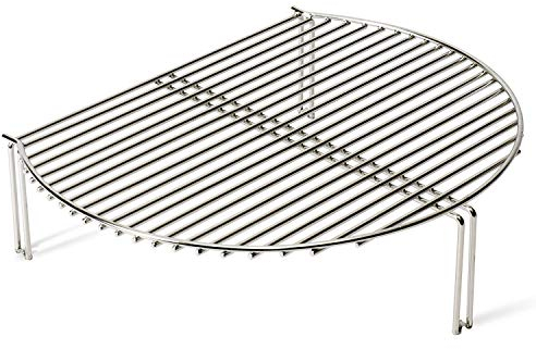 Kamado Joe BJ-SCS Rustproof Stainless Steel Cooking Grate Grill Expander, Compatible With Kamado Joe Big Joe Grill