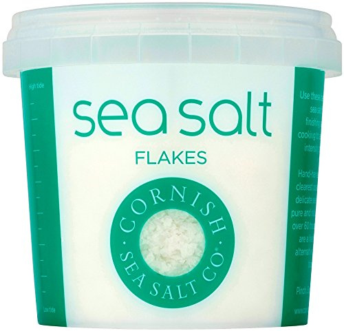 Cornish Sea Salt Celtic Sea Salt Flakes 150g (Pack of 2) - 100% Natural Unrefined Mineral Rich Pyramid Sea Salt Flakes Hand Harvested Celtic Origin, Flaky Finishing Salt for Cooking, Seasoning, Baking