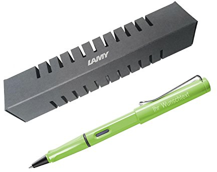 Lamy Tintenroller safari Modell 313, Farbe grün (green), inkl. Gravur