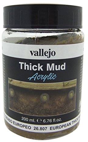 Vallejo Verwitterungseffekte-Farbe, 200 ml European Thick Mud