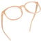LifeArt Blue Light Blocking Glasses, Computer Reading Glasses, Gaming Glasses, TV Glasses for Women Men, Anti Glare (Champagne, 1.00 Magnification)