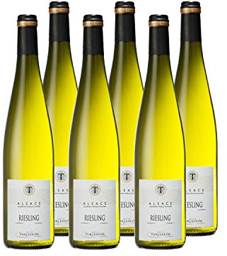 Cave de Turckheim - Riesling - AOP Alsace - Vin Blanc - Lot de 6 bouteilles x 75cl