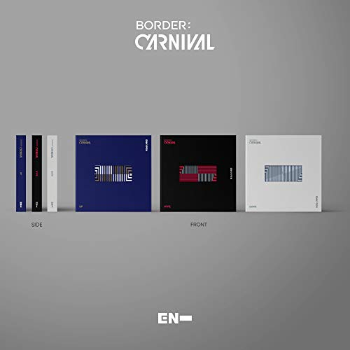 ENHYPEN - BORDER : CARNIVAL (2nd Mini Album) Album+Extra Photocards Set (UP+HYPE+DOWN ver. SET)