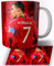 Cristiano Ronaldo CR7 Keramik Becher 325ml Tasse Mug