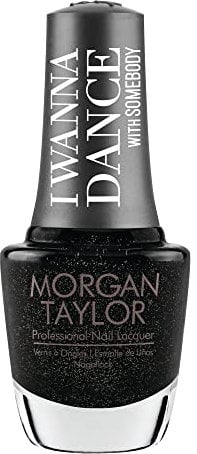 Morgan Taylor Nail Lacquer I Wanna Dance With Somebody Collection (Record Breaker) Black Nail Polish, Finger Nail Polish, Long Lasting Nail Polish, Black Nail Lacquer, Winter Nail Polishes, .5 ounce