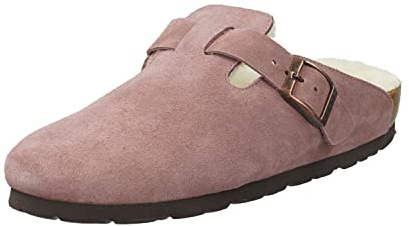 Rohde Damen, Frauen, Pantoletten, Slipper,Sandalen,Freizeitschuhe,Schlupfschuhe,schluepfschuhe,Slipper,Slides,Slip-ons,Mules,Altrosa,42 EU