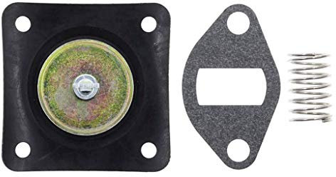 Htopse Kit de reconstrucción de bomba de combustible 230675 con resorte para generador de tractor Onan K301 K321 K341 K181 K161 Motor