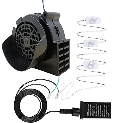 12V 0,5A Ventilator-Gebläsemotor mit 3 LEDs Lig, für aufblasbare Gartendekoration