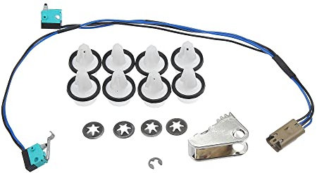X AUTOHAUX 1 Set Car Door Handle Upgrade Repair Kit for Tesla Model S 2012-2020 Generation 1 2 Door Handle Upgrade Rebuild Set w/Water Barrier Clip Paddle Gear 1016009-00-C 1042845-00-A