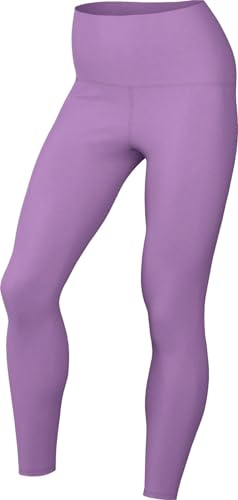 Nike DM7023-532 W NY DF HR Yoga 7/8 TGHT Leggings Damen Rush Fuchsia/Particle Grey Größe L