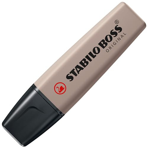 STABILO Textmarker Boss Original, 10 Stück, hellgrau