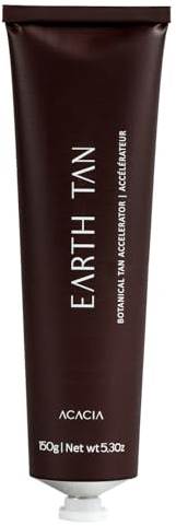 Earth Tan Organic Carrot Sun Tanning Jelly – Natural Tan Accelerator and Enhancer with Acacia – Fast Dark Tan Extender, Bronzing Oil Gel for Sun Tanning & Golden Bronze Glow