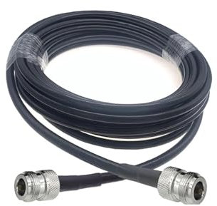 N Tipo Masculino Enchufe a N Jack Lmr240 50-4 Cable 50ohm Rf Jersey Coaxial Pigtail 4g 5g lte Cable de extensión Rf Adaptador (Color : N Female to N Female, Size : 5M)