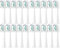 Rebeool 16 Stück Ersatzbürsten Kompatibel mit Philips Sonicare, Zahnbürstenaufsatz für Protective 4500, 5100, 3100,4300, Diamond 9000, 9400 Aufsteckbürste für täglich präzise Zahnreinigung, Weiß