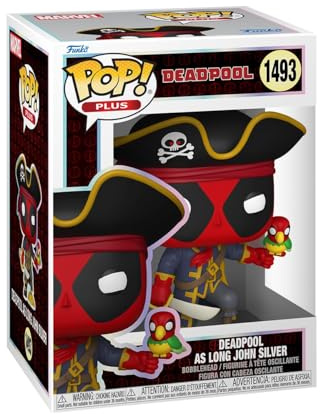 Funko Pop! Plus: Deadpool Literary Classics – Deadpool Long John Silver - Vinyl-Sammelfigur - Geschenkidee - Offizielle Handelswaren - Spielzeug Für Kinder und Erwachsene - Comic Books Fans