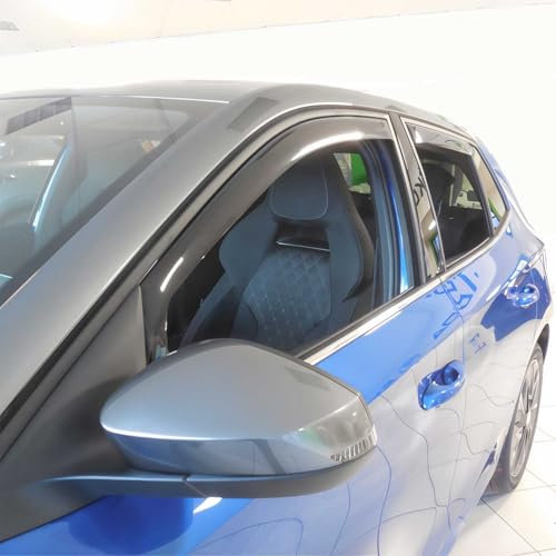 Windabweiser Regenabweiser Satz kompatibel mit Skoda Fabia 4 2021-2023 Windschutz 4x