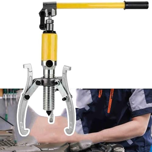 Estrattore Idraulico per Ingranaggi, Estrattore Idraulico Mozzo Ruota Estrattore, Estrattore Idraulico Ingranaggi, Pompa Idraulica Estrattore per Cuscinetti,Yellow-20T