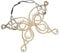 Diogeynu Butterfly With Rhinestones Decoration Masquerade With Elastic Headband Halloween Party For Women
