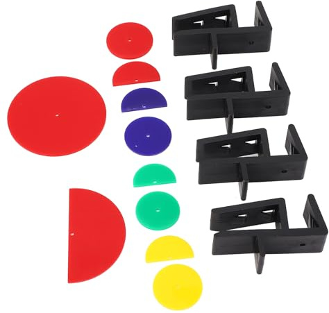 Ejoyous Furniture Fitting Tool Carpentry Jigs Set for 15-18mm Boards, Make Scribing Fillers Toe Kicking and Ceiling Scrib for Carpenters, Joinery, Furniture and Cabinet Installing