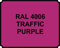 wlw TRAFFIC PURPLE PAINT - HEAT RESISTANT - 400ML AEROSOL SPRAY PAINT CAN GLOSS