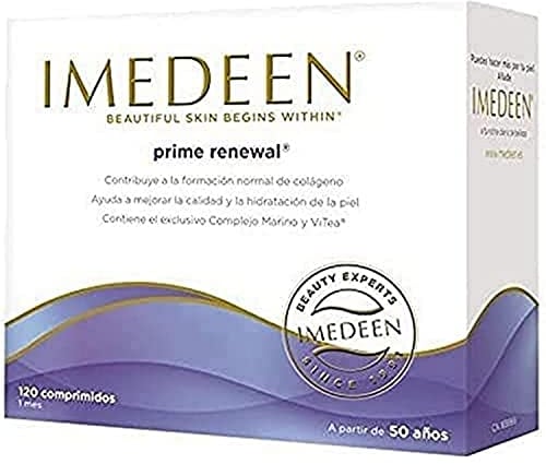 IMEDEEN Prime Renewal Anti-Aging-Nahrungsergänzungsmittel — Vitea, Marine Complex, Vitamin C, E und Zink — Trägt zur Kollagenbildung bei — 120 Tabletten