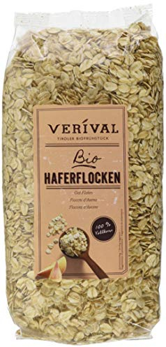 Verival Haferflocken - Bio, 6er Pack (6 x 500 g)