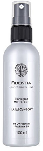 Fidentia Fixierspray für Haarverdichter, Schütthaar, Haarverdichtungsspray, 100ml