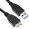 DragonTrading Câble USB 3.0 de rechange pour disque dur externe Transcend StoreJet - Compatible StoreJet 25M3, 25M3S, 25H3, 25H3P - USB 3.0 Micro-B vers USB-A