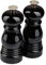 Le Creuset Classic Salt and Pepper Mill Set, Personal Use, Chip-resistant ABS Plastic, Anti-Corrosion, 11 cm, Black Onyx, 96002500140000