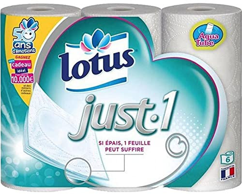 Lotus Just-1 6 Rouleaux (lot de 3)