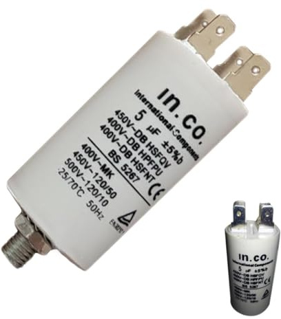 Samsung 2501001186 Kondensator 5μf 350 V Bk 43 x 55 M/m für Kühlschrank