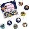 Lutz Mauder 67249 TapirElla Mini-Button-Set Pferde, 8 TLG.